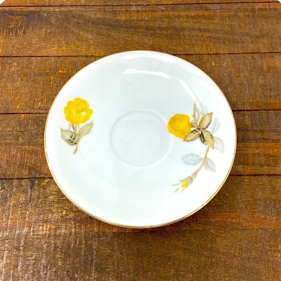 Sango Cotillion Yellow Rose Cup Saucer. Replacement. - Picture 2 of 4